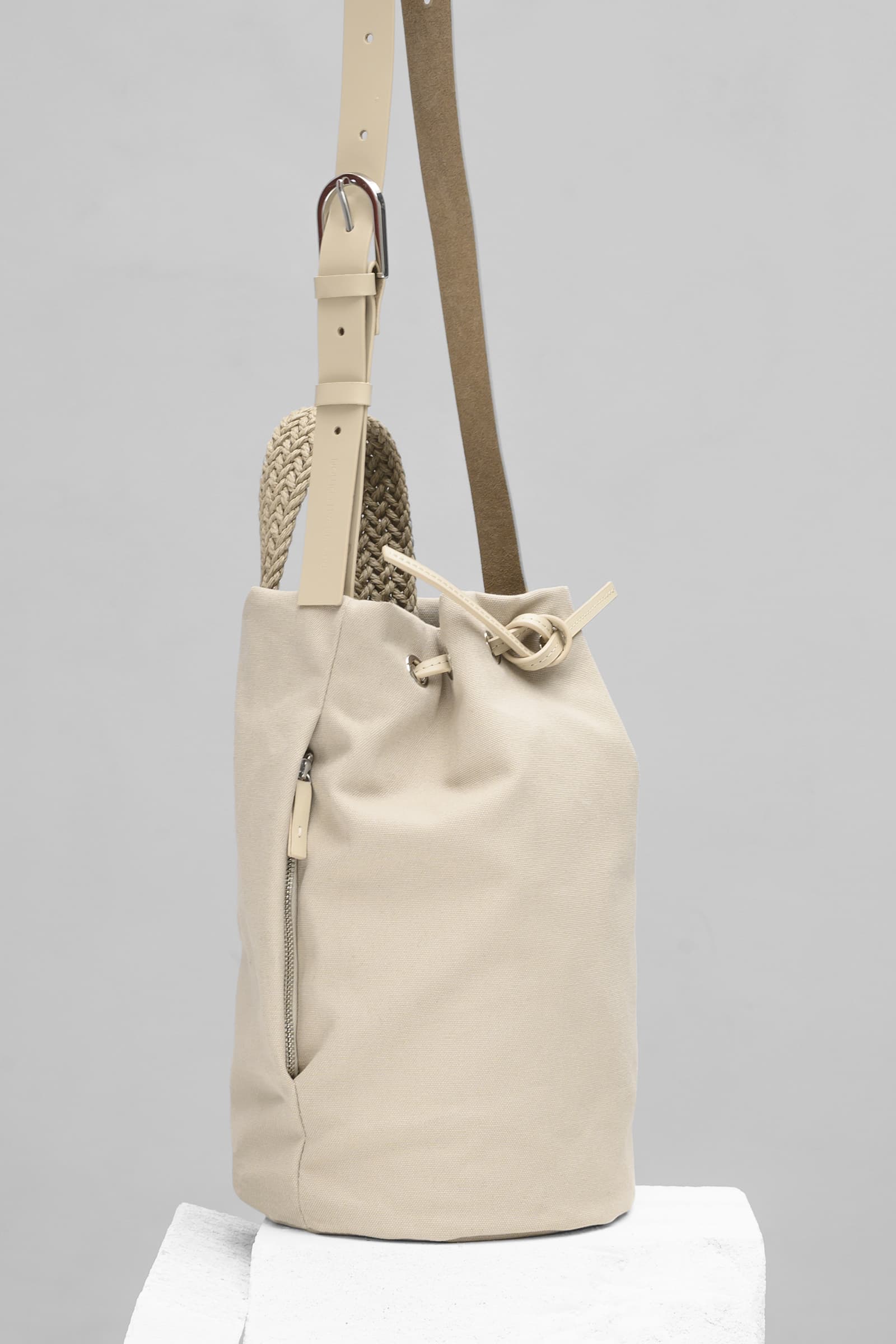 BUCKET BAG SMALL SAND - Image 5