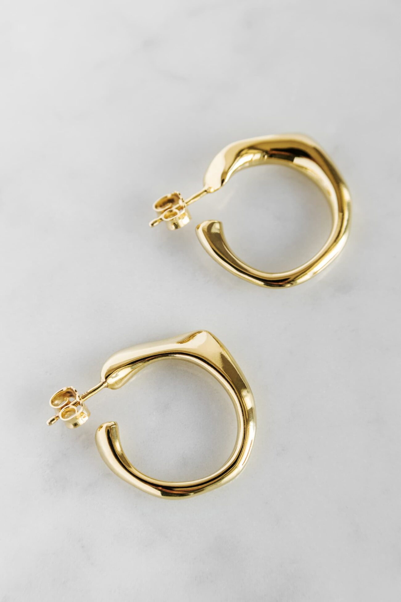 EARRING MAGNA GOLDEN PLATED - Image 4