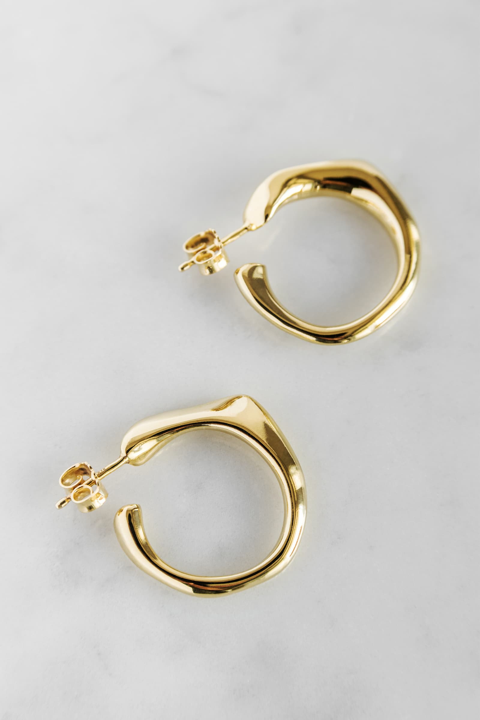 EARRING MAGNA GOLDEN PLATED - Image 4