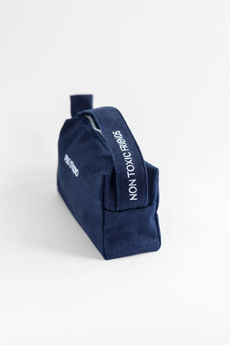 COSMETIC BAG INDIGO - Image 2