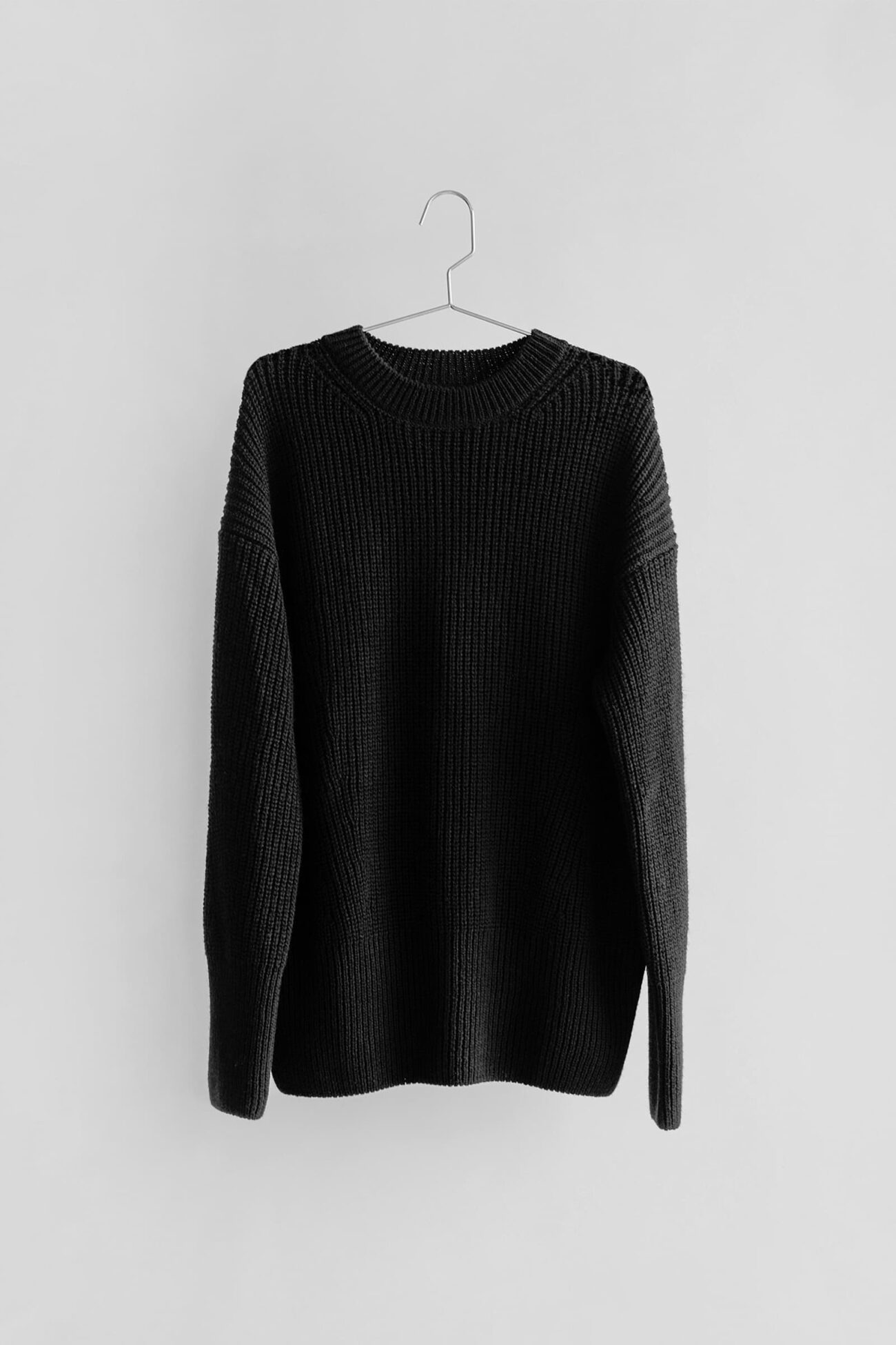 MERINO WOOL JUMPER NOIR - Image 2