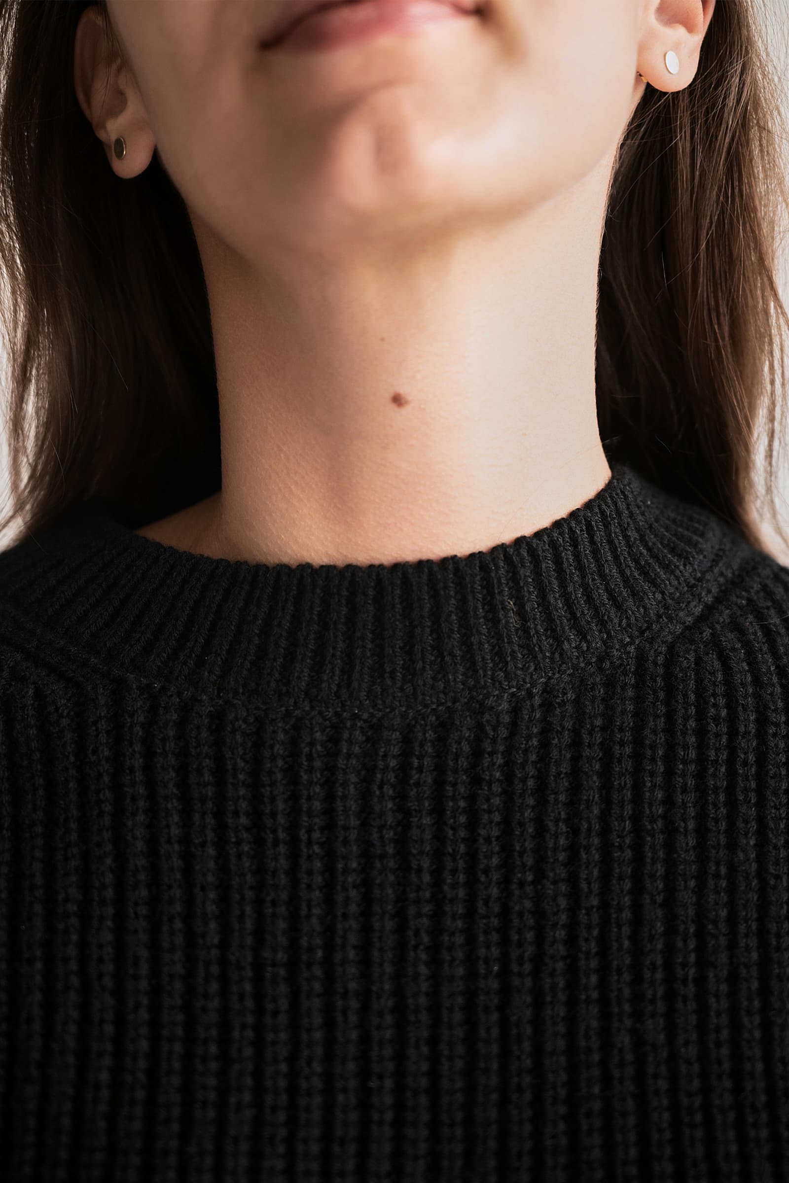 MERINO WOOL JUMPER NOIR - Image 4