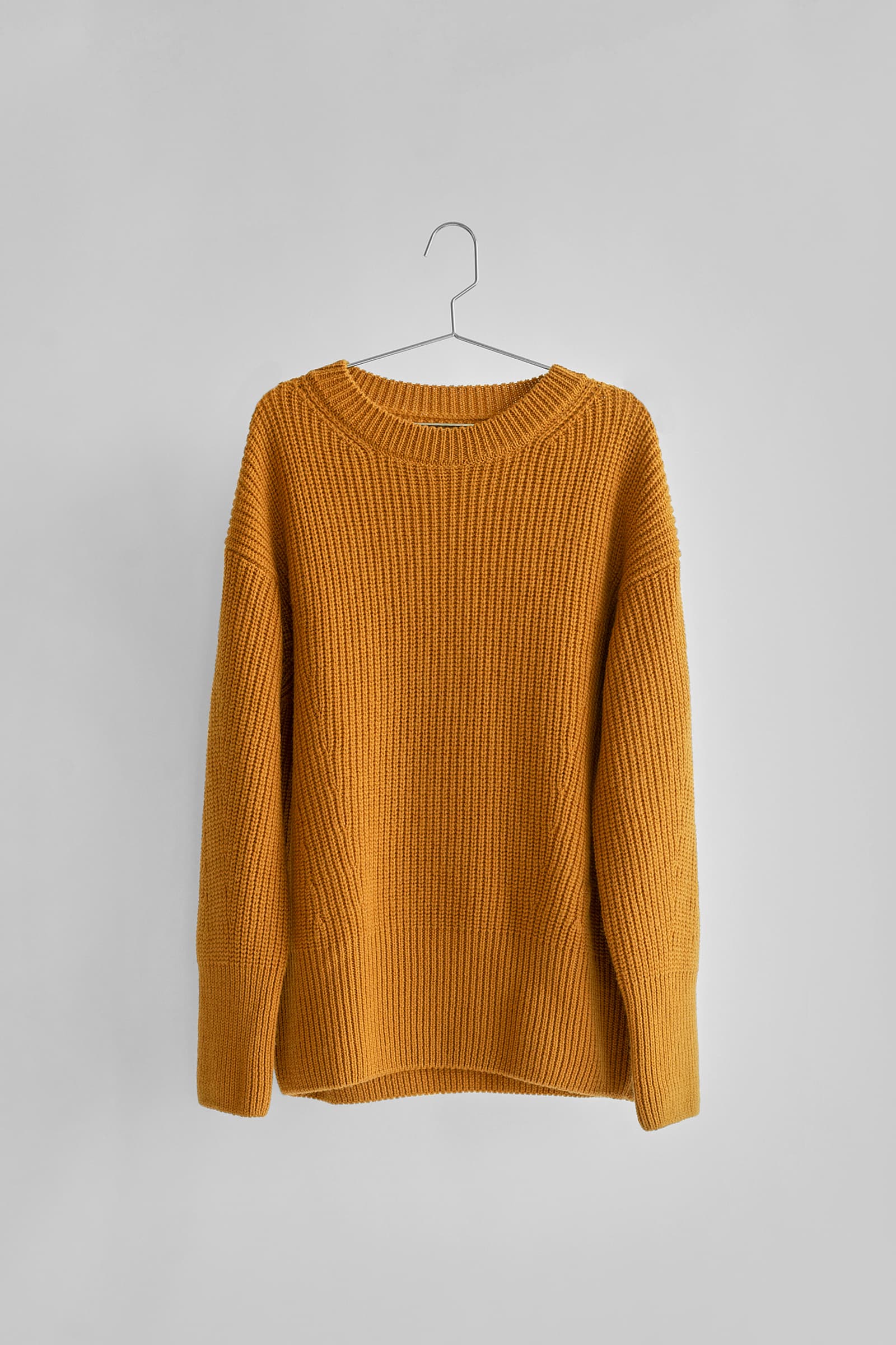 MERINO WOOL JUMPER TOBACCO - Image 2