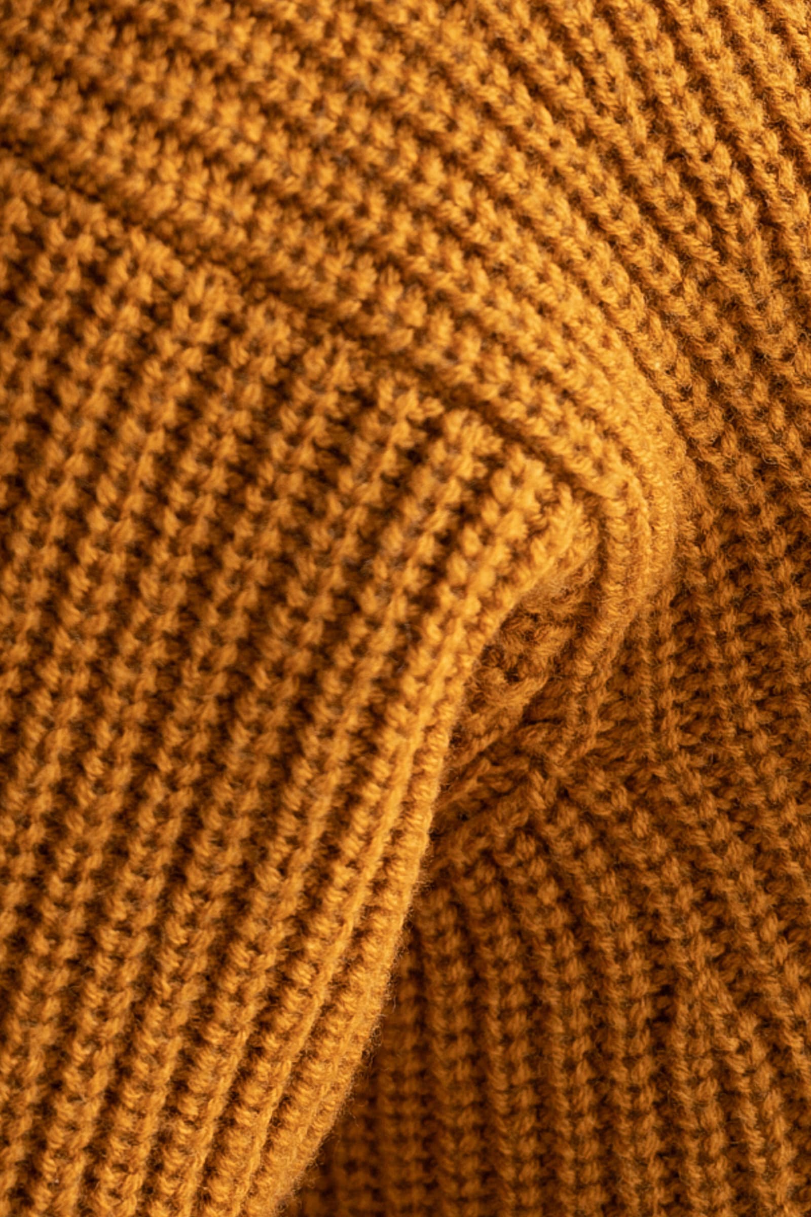 MERINO WOOL JUMPER TOBACCO - Image 5