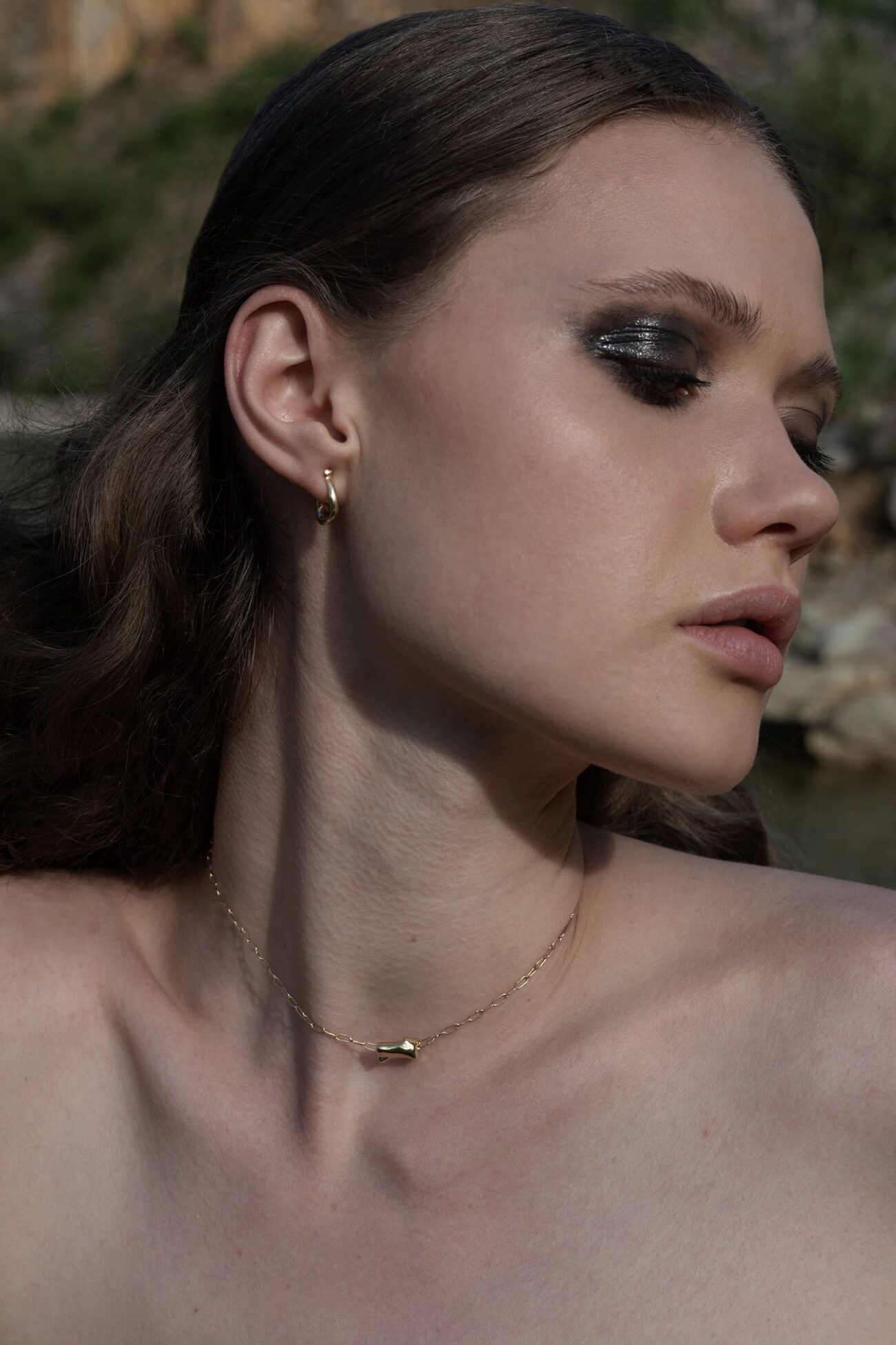 NECKLACE FUTURUM GOLDEN PLATED - Image 2